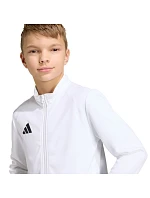 Dětská mikina adidas Entrada 26 Track bílá JZ6605