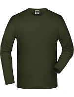Daiber JN 56 Elastické tričko s dlouhým rukávem 02.0056 olive Daiber JN 56 Elastické tričko s dlouhým rukávem 02.0056 olive