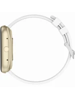 Dámské chytré hodinky GRAVITY GT18-8 béžový silikonový řemínek + bílý řemínek Dámské chytré hodinky GRAVITY GT18-8 béžový silikonový řemínek + bílý řemínek