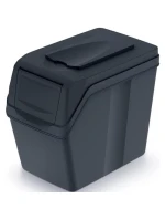 Odpadkový koš 20 l SORTIBOX SET4 PACK ANTHRACITE - konec dětské