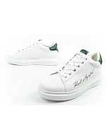 Karl Lagerfeld pánské tenisky Kapri z přírodní kůže bílé