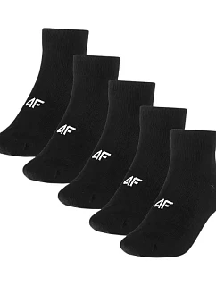 Pánské ponožky 4F M480 5 pack deep black 4FWMM00USOCM480 20S