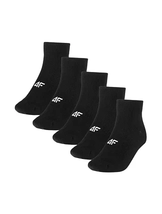 Pánské ponožky 4F M480 5 pack deep black 4FWMM00USOCM480 20S
