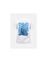 Dámské tričko PEAK PERFORMANCE W Explore Graphic Tee, bílá barva Dámské tričko PEAK PERFORMANCE W Explore Graphic Tee, bílá barva