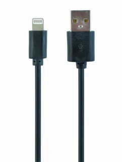 GEMBIRD CC-USB2-AMLM-1M kabel (USB 2.0 M - Lightning M; 1m; barva černá)