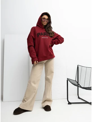 Mikina RV BL A1041.59 maroon