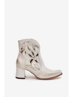 Boty na podpatku  model 219131 Step in style