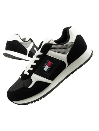 Tommy Hilfiger pánské sportovní boty Tjm Runner Casual black tenisky