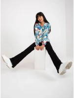 Mikina RV BL 8120.69P bílá a modrá