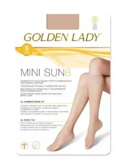 Dámské podkolenky Golden Lady Mini Sun 8 den A'2