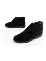 Scholl Lili Ankle zateplené pantofle na suchý zip W F301741004 dámské