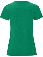 Fruit of the Loom Lady-Fit Iconic 150 T Dámské tričko 16.1432 heather green Fruit of the Loom Lady-Fit Iconic 150 T Dámské tričko 16.1432 heather green