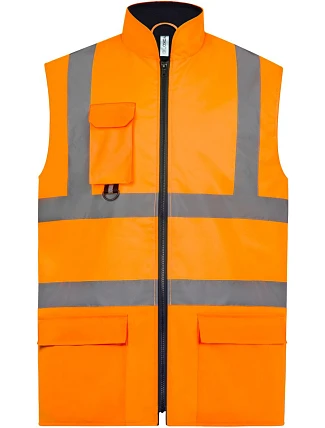 Yoko HV 005 Hi-Vis polstrovaná vesta 79.V005 hi vis orange Yoko HV 005 Hi-Vis polstrovaná vesta 79.V005 hi vis orange