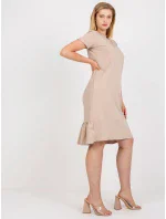 Šaty RV SK 7912.10P béžová Šaty RV SK 7912.10P béžová