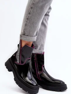 Polobotky na podpatku model 190707 Step in style