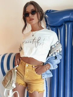 Dámské šortky SUNYLOOK žluté FashionStreet SY0370