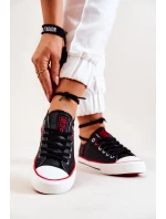 Kožené tenisky BIG STAR JJ274129 Černé