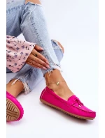 Klasické semišové mokasíny Fuchsie Good Time Klasické semišové mokasíny Fuchsie Good Time