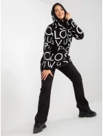 Dámská mikina RV BL 5056 1.95 černá Dámská mikina RV BL 5056 1.95 černá