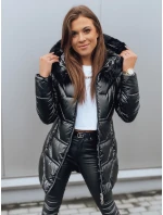 Dámská zimní bunda s kapucí KRISTA černá FashionStreet TY3065