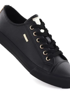 Dámské nízké tenisky z eko kůže bílé Big Star RR274749