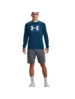 Pánské tričko UA Rival Terry Logo Crew M 1370391 458 - Under Armour