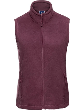 Russell Athletic 872F Dámská fleecová vesta 10.872F burgundy Russell Athletic 872F Dámská fleecová vesta 10.872F burgundy