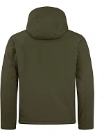 Clique Padded Hooded Softshell Men Pánská zateplená softshellová bunda s kapucí 67.0952 fog green Clique Padded Hooded Softshell Men Pánská zateplená softshellová bunda s kapucí 67.0952 fog green