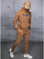 FashionStreet pánská velbloudí tepláková souprava AX0696