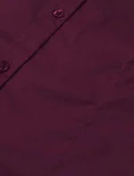 Klasická dámská košile ve vínové bordó barvě (HH039-6)