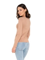 Dámská halenka Manati long beige - BABELL