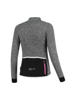 Rogelli dámská mikina BENICE 2.0 šedo-růžová S