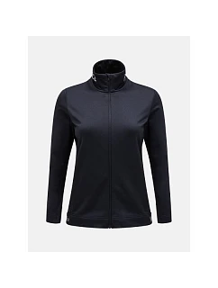 Mikina Peak Performance W Rider Tech Zip Jacket, černá