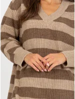 Dámský svetr LC SW 8030 tmavě lila