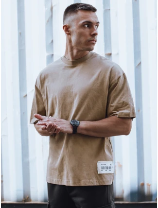 FashionStreet pánské velbloudí tričko RX5513