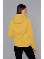Žlutá dámská tepláková mikina (W02-69) Žlutá dámská tepláková mikina (W02-69)