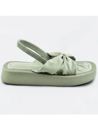 Zelené sandály na platformě (CM-58) Zelené sandály na platformě (CM-58)