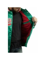 Mitchell & Ness NBA Milwaukee Bucks Lightweight Jacket M STJKMG18013-MBUDKGN pánské