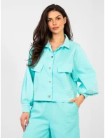 IT KR bunda FL10071.50 tyrkysová