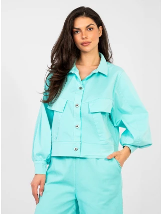 IT KR bunda FL10071.50 tyrkysová