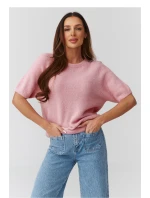 Svetr s krátkým rukávem  model 224079 Makadamia