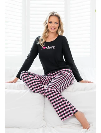 Pyžamo Donna Sleep Long length/r S-2XL
