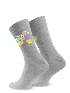 Steven ponožky art.136 Happy Easter pánské 41-46