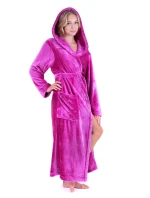 Dámský župan Siena s kapucí 3156 starorůžová - Vestis Dámský župan Siena s kapucí 3156 starorůžová - Vestis