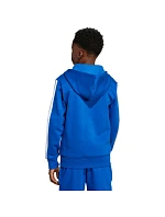 Dětská mikina adidas Essentials Full-Zip Hoodie modrá JY4977