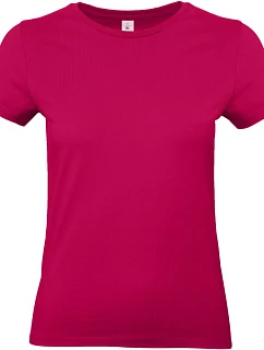 B&C #E190 /women Dámské tričko z těžké bavlny 01.004T sorbet