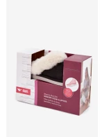 Dámské pantofle s kožíškem Černé Zanelia