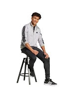 Tepláková souprava adidas Sportswear Basic se třemi pruhy a francouzským froté M JI8876