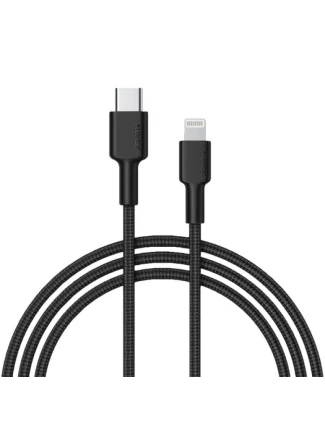 AUKEY CB-CL02 NYLONOVÝ USB KABEL C-LIGHTNING 1,2 M