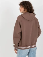 Mikina RV BL 8372.04P hnědá